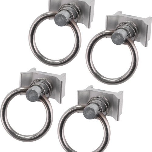 Berger Alu Schienenbefestigung Track Fitting 4er Set - Ladungssicherung & Befestigung