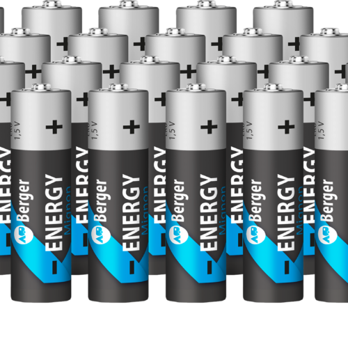 Berger Energy Mignon (AA) Alkaline Batterie LR6 24er Box - Kleinbatterien