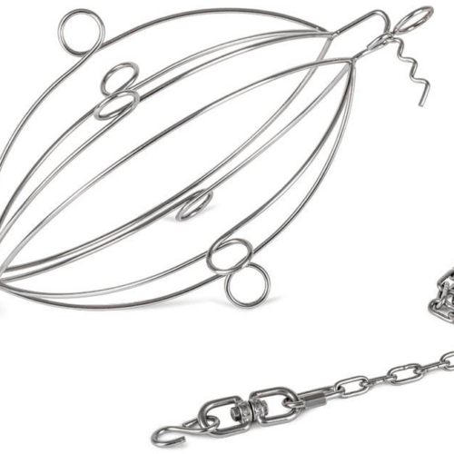 Petromax Geflügel Grillkorb mit Kette und Haken - Sonstiges Grillzubehör