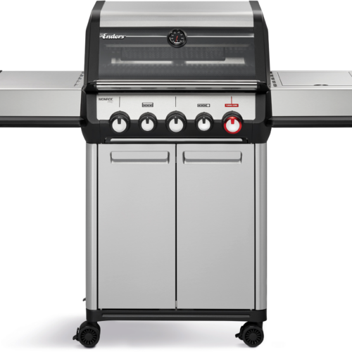 Enders Monroe Pro 3 SIKR Turbo Gasgrill silber - Gasgrills