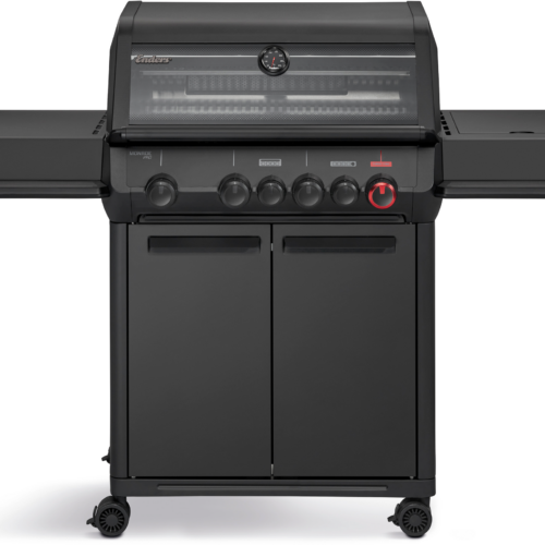 Enders Monroe Pro 4 SIKR Turbo Shadow Gasgrill schwarz - Gasgrills