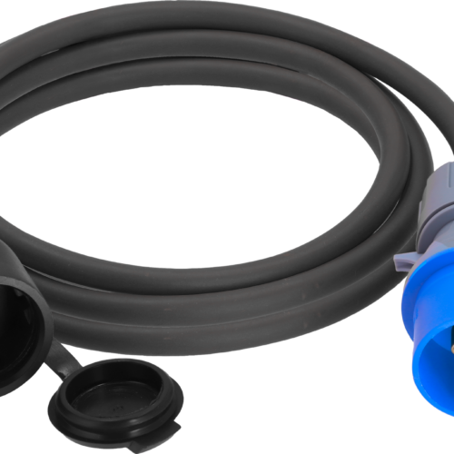 Berger Adapterleitung CEE-Stecker 3-polig und Schutzkontakt-Kupplung 5 m - CEE-Kabel