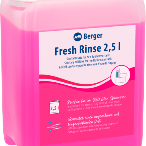 Berger Fresh Rinse Spülwasserzusatz 2,5 Liter - Sanitärzusätze & -flüssigkeiten