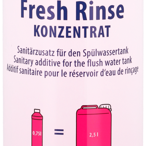 Berger Fresh Rinse Konzentrat 750 ml - Sanitärzusatz für den Spülwassertank - Sanitärzusätze & -flüssigkeiten