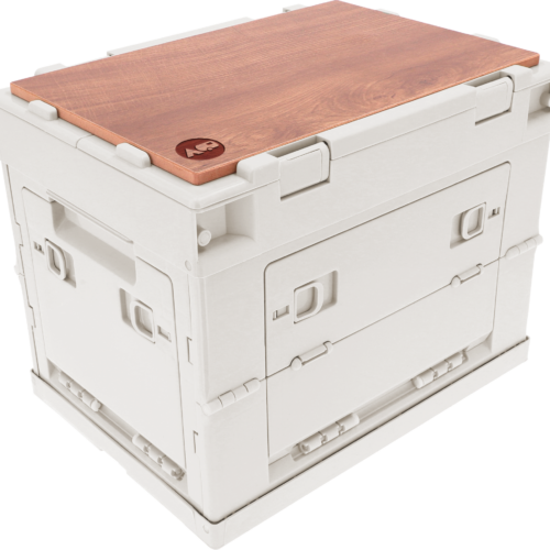 Berger CamperBox L 30 faltbare Multifunktions- und Aufbewahrungsbox grau - Transportboxen
