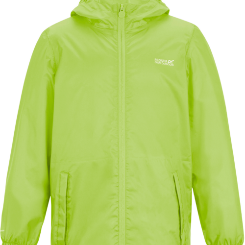 Regatta Pack-It III Kinder Regenjacke grün 176 - Kinderjacken