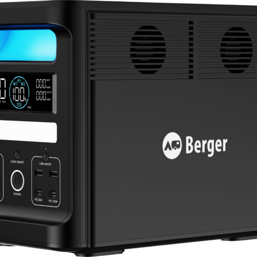 Berger Energy BEPS 1800 Tragbare Powerstation 1.536 Wh 1.800 W - Powerstations
