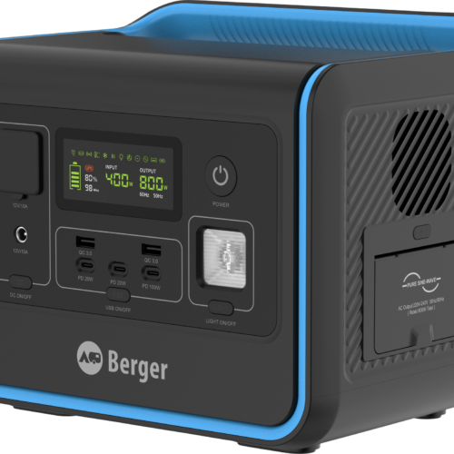 Berger Energy BEPS 800 Tragbare Powerstation 512 Wh 800 W - Powerstations
