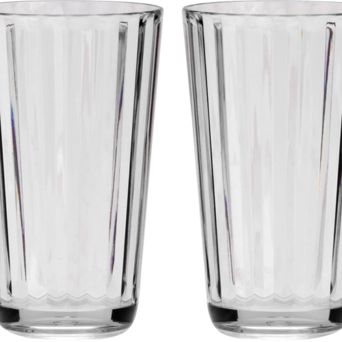 Flamefield Crystal Line Tall Tumbler Becher 4 teilig 450 ml - Becher & Tassen