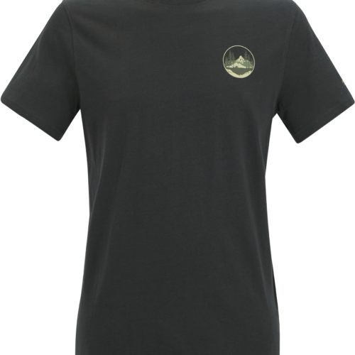 Regatta Breezed Herren T-Shirt mit Grafikdruck dunkelgrau L - Herrenshirts, -hemden & -pullover
