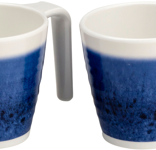 Flamefield Stacking Mug Becher 4er Set 350 ml azure - Kochgeschirr-Sets