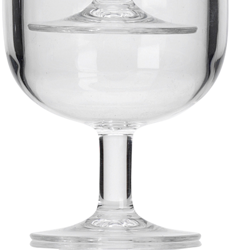 Flamefield Wine Goblet Weinglas stapelbar 2 teilig 260 ml - Gläser
