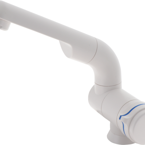 Barwig Automatik Kompakt Wasserhahn Kaltwasser mit 10 mm Tülle weiß - Mischbatterien