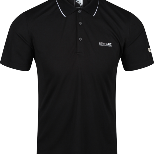 Regatta Maverik V Herren Polohemd schwarz XXL - Herrenshirts, -hemden & -pullover