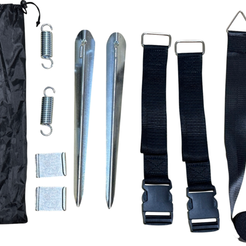 Berger Markisenspanngurt-Set für Fiamma Markisen, 11-teilig - Markisenabspannung & -sicherung
