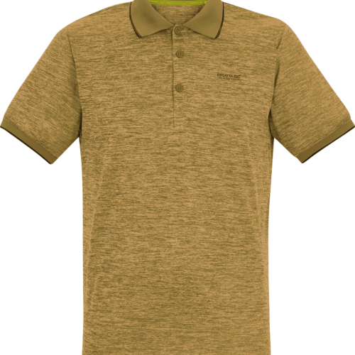 Regatta Remex II Herren Poloshirt hellbraun L - Herrenshirts, -hemden & -pullover