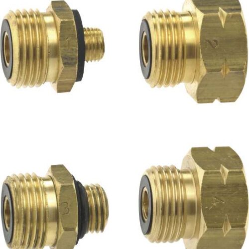 Euro Set Entnahmestutzen - Gasadapter und -kupplung von GOK