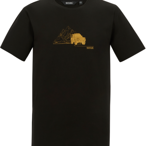 Regatta Cline IX Herren T-Shirt schwarz XL - Herrenshirts, -hemden & -pullover