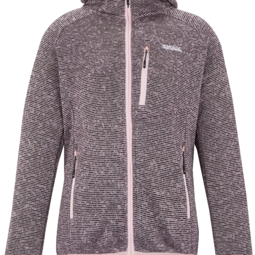 Regatta Hooded Newhill Damen Fleecejacke rosa 38 - Damenjacken