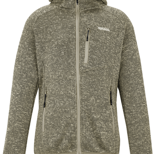 Regatta Hooded Newhill Damen Fleecejacke grün 38 - Damenjacken