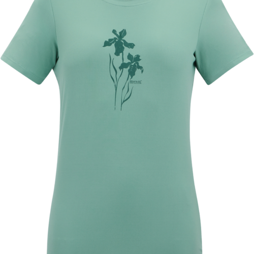 Regatta Fingal Stretch Damen Funktionsshirt grün 38 - Damenshirts, -blusen & -pullover