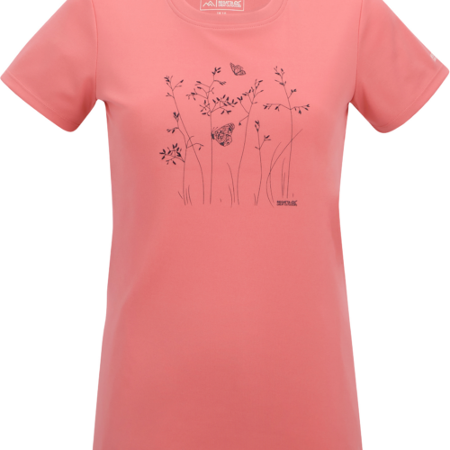 Regatta Fingal Damen Wandershirt melon 52 - Damenshirts, -blusen & -pullover