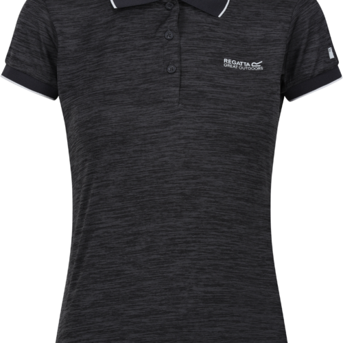 Regatta Remex II Damen Poloshirt schwarz 38 - Damenshirts, -blusen & -pullover