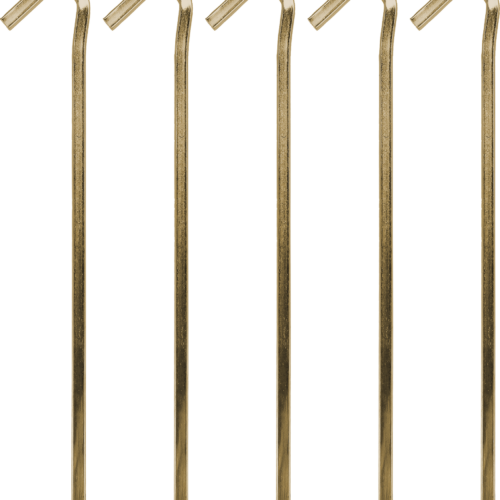 Berger StrongPeg Vierkant-Erdnagel 22 cm, 5er-Pack - Zeltheringe & Abspannmaterial