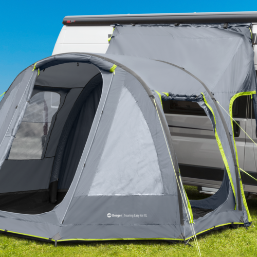 Berger Touring Easy Air XL aufblasbares Vorzelt für Kastenwagen, Wohnmobil und Wohnwagen - Reisemobil- & Busvorzelte