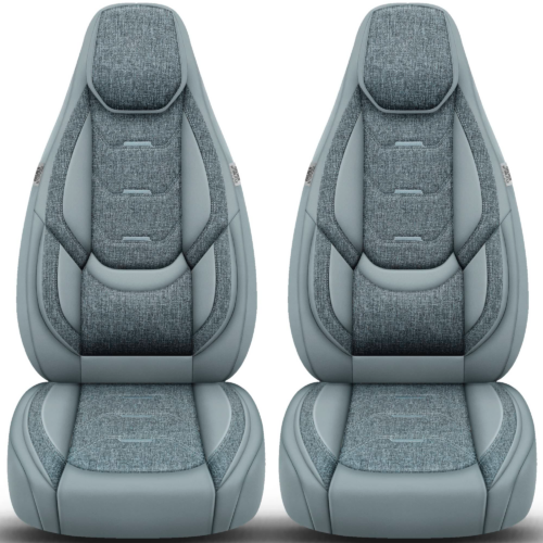 Bremer Sitzbezüge Wohnmobil Schonbezüge H-Serie 2 Stück für Fiat Ducato / Jumper / Boxer grau - Sitzbezüge von Bremer-Sitzbezüge