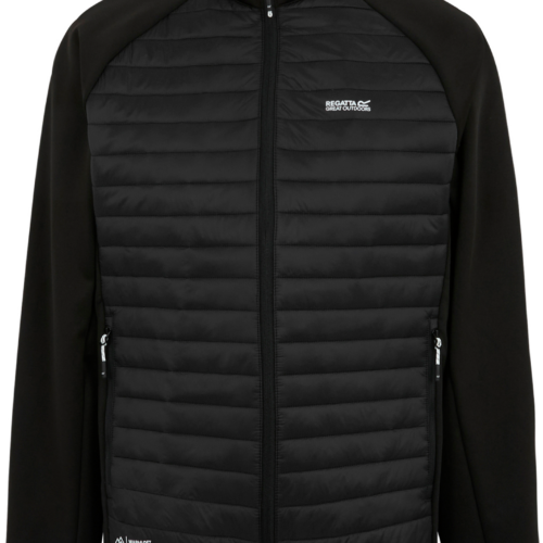 Regatta Clumber Herren Hybridjacke schwarz XXXL - Herrenjacken