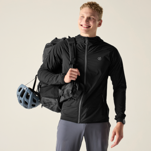 Dare2b Endurance Lightweight Stretch Herren Midlayerjacke schwarz XL - Herrenjacken von Dare 2b