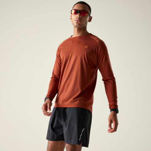 Dare2b Agile Herren Funktionsshirt orange XXL - Herrenshirts, -hemden & -pullover von Dare 2b