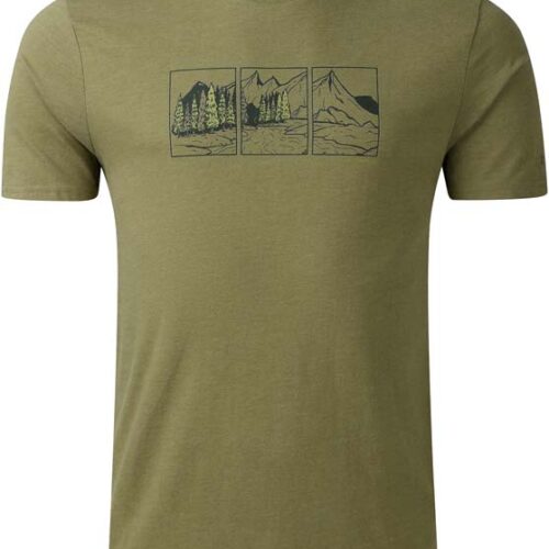 Dare2b Movement III Herren T-Shirt grün L - Herrenshirts, -hemden & -pullover von Dare 2b