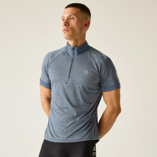 Dare2b Pedal It Out II Herren Fahrradtrikot hellgrau XL - Herrenshirts, -hemden & -pullover von Dare 2b