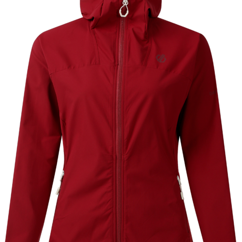 Dare2b Nomadic Damen Softshelljacke rot 38 - Damenjacken von Dare 2b