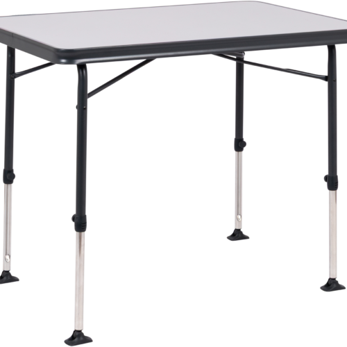Crespo AP/248-89 Klapptisch mit hitzebeständiger Tischplatte 90 x 61,3 x 51–74 cm schwarz - Klapptische