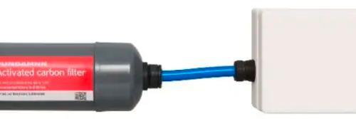 Pundmann fluviSHIELD micro Trinkwasseraufbereitung mit Aktivkohlefilter Wasserdurchfluss 2 Liter pro Minute 12 V - Trinkwasseraufbereitung