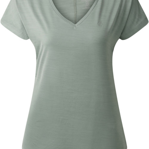 Dare2b Vigilant Tee Damen Funktionsshirt hellgrün 46 - Damenshirts, -blusen & -pullover von Dare 2b