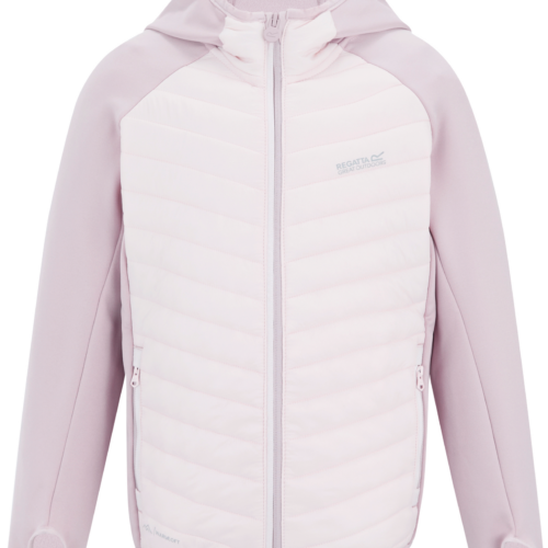 Regatta Andreson Kinder Hybridjacke rosa 140 - Kinderjacken