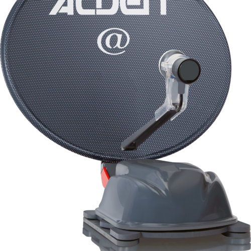 Alden Alden AS2@ 60 SAT-Komplettanlage Vollautomatische Satellitenanlage mit S.S.C. HD-Steuermodul und Smartwide LED-TV 24 Zoll - Camping-Sat-Anlagen