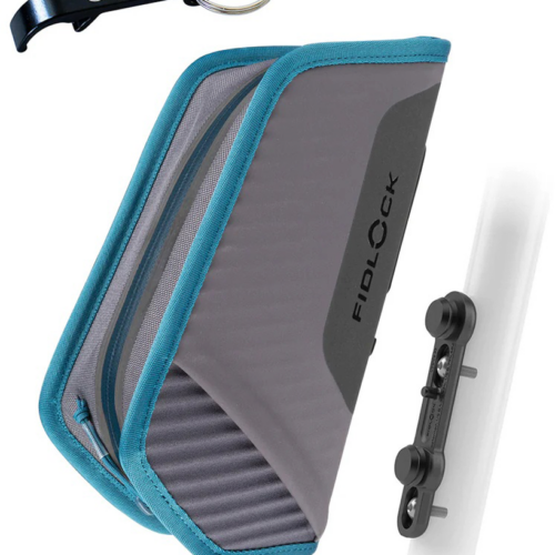 Silwy FIDLOCK Twist Essential Bag Magnet-Fahrradtasche mit Bike Base blau - Fahrradtaschen & Gepäckträgertaschen