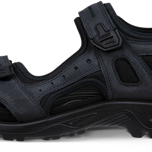 Ecco Offroad Herren Trekkingsandalen schwarz 41 - Herrenschuhe