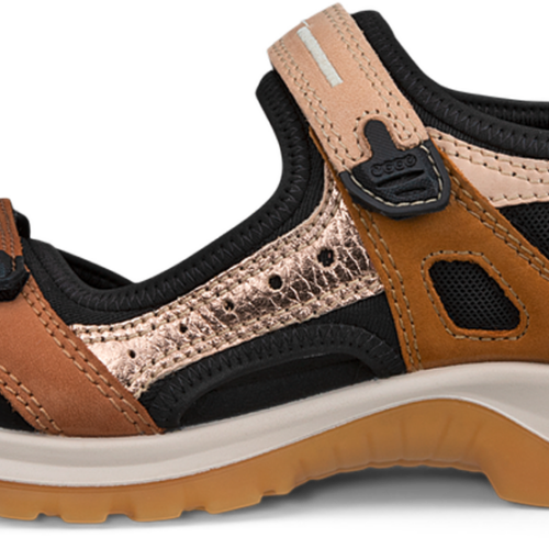 Ecco Offroad Damen Trekkingsandalen hellbraun 38 - Damenschuhe