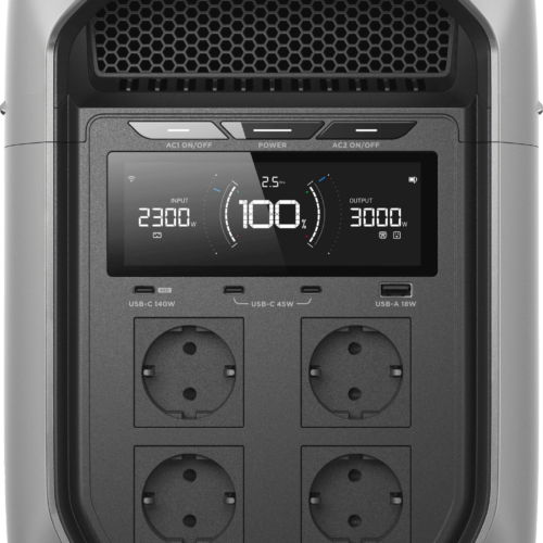 EcoFlow Delta 3 Max Plus Powerstation 2.048 Wh 3.000 W - Powerstations