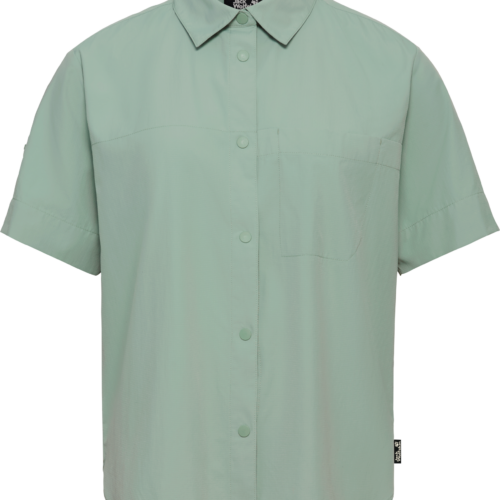 Jack Wolfskin Sierra Canyon Damen Funktionsbluse grün S - Damenshirts, -blusen & -pullover