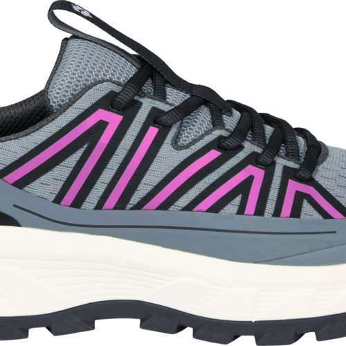 Jack Wolfskin Wild Hike Low Damen Wanderschuhe  dunkelgrau 36 - Damenschuhe