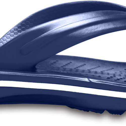 Crocs Crocband Flip Unisex Sandalen dunkelblau 41-42 - Herrenschuhe