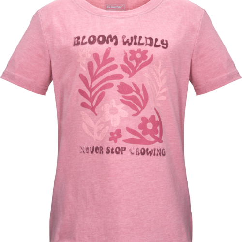 Killtec KOS 135 Mädchen Funktionsshirt rosa 116 - Kinder T-Shirts & -hemden