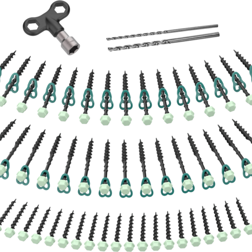 Berger TerraGlow Basis-Set, 134-tlg. - Zeltheringe & Abspannmaterial